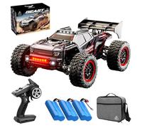 X-Verse SG316MAX 1:16 Coche teledirigido RC Brushless 4WD Impermeable RC Buggy Todoterreno 2,4 GHz 80 km/h 3 Pilas Adulto Hombre