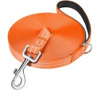 X XBEN Correa Perro Adiestramiento, 3M 5M 10M 15M 20M 25M 30M 50M Correa Perro Larga, Acolchado Cómodo, Correa de Adiestramiento para Perros Grande y Pequeño, Reflectante y Resistente