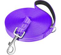 X XBEN Correa Perro Adiestramiento, 3M 5M 10M 15M 20M 25M 30M 50M Correa Perro Larga, Acolchado Cómodo, Correa de Adiestramiento para Perros Grande y Pequeño, Reflectante y Resistente