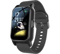 X&Z-XAOY Reloj Inteligente con Detección De Caídas para Personas Mayores Dispositivos De Alerta De Caídas para Ancianos con GPS, Llamada De Emergencia SOS, Llamada De Voz HD(Black)