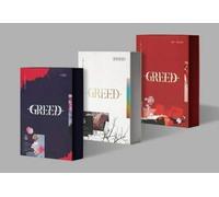 X1 KIM WOOSEOK - KIM WOOSEOK GREED Album 3Ver SET 3CD+3 Libro de fotos+3ea Folding Poster(On pack)+3 Film+3 Sticker SEALED+TRACKING CODE K-POP SEALED