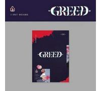 X1 KIM WOOSEOK - X1 KIM WOOSEOK GREED 1st Desire Album K VER CD+Photo Book+Folding Poster(On pack)+Film+Sticker SEALED+TRACKING CODE K-POP SEALED