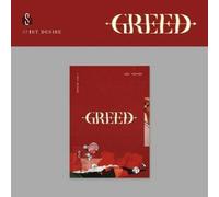 X1 KIM WOOSEOK - X1 KIM WOOSEOK GREED 1st Desire Album S VER CD+Libro de fotos+Folding Poster(On pack)+Film+Sticker SEALED+TRACKING CODE K-POP SEALED