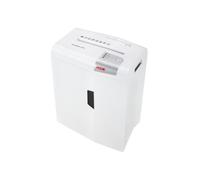 HSM shredstar X10 - Destructora de documentos, 4x5x30 mm, color blanco plata