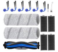 X11 Pro Omni - Piezas de repuesto para Ecovacs Deebot X11 OmniCyclone/X11 Pro/X11 Pro Omni/X11, el kit de accesorios incluye 1 cepillo principal, 2 paños de fregona con rodillo, 4 filtros, 6 cepillos