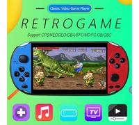 X12 Plus Pantalla Grande PSP Consola de Juego de Mano Reproductor de Videojuegos Joystick Dual