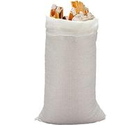 x15 Sacos de escombros rafia • Bolsa saco de recogida reforzada y resistente • Más de 25kg • Grande 80x50cm • 15 unidades
