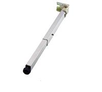 X1NGFU Patas Extensibles de Mesa Acero Inoxidable,Patas de Muebles de Metal Ajustables,Patas de Escritorio de Barra Telescópica Plegables,Pie de Escritorio de Barra Push-Pull,1pcs(90cm/35.4in)