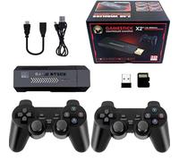 X2 Plus Retro Game Stick, Retro Handbook Game Machine, 4k Game Stick, 40.000 Juegos Incorporados 2.4G WiFi Controller Plug - and - Play Videojuegos, Adultos-128G