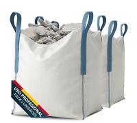 [x2 Sacos] Saco Big Bag 1000kg Sacos Escombros Obra 80x80x90cm