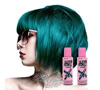 X2 Tinte Capilar Semi-Permanente Crazy Color 100ml (Pine Green - Verde)