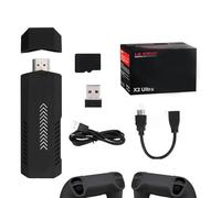 X2 Ultra Game Stick 4K 2.4G Controlador compatible con 1-2 jugadores de alta definición Display Stick 4K Game X2 Ultra Retro Games
