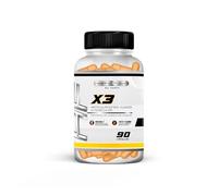 X3 | Antiinflamatorio y Analgésico Muscular | Fortalece y repara Articulaciones dañadas | Cúrcuma, Colágeno, Glucosamina, Condroitina, Ácido Hialurónico | Recupera tu Movilidad y Flexibilidad | 90caps