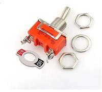 x3 Unidades: Interruptor de palanca unipolar 10A/250V ON-OFF