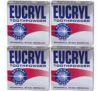 x4 Eucryl Smokers - Polvo para dientes (50 g)