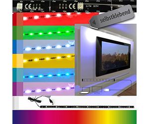 X4-LIFE 701407 - Banda LED (con conexión USB, 51,5 cm de largo)