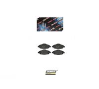 BREMBO Juego de 4 pastillas de freno para FIAT: Punto & ABARTH: Punto Evo, Grande Punto (Ref: P 23 142)