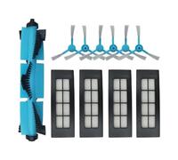 X51A-11PCS Filtro De Cepillo Lateral Principal, Piezas De Limpieza For El Hogar, Compatible Con Cecotec, Compatible Con Conga, Piezas De Repuesto For Aspiradora Robot 3090