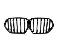 X6 G06 M60I LCI 2024-ON BUMPER CARRERA DEL PARTIR CARRERA Single Línea Grilla de riñón Black Glossy