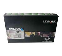 X746A1CG Lexmark X748de Cartucho de Tóner cian