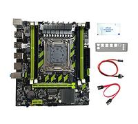X79G LGA2011 Piezas Tarjeta Ordenador + Interruptor + Deflector + Grasa Térmica 4XDDR3 Ranura M.2 NVME PCI-e X16 6XUSB2.0 SATA3.0