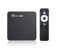 X88 Mini 14 Android 14.0 ATV Box 16GB Quad-Core WiFi6 2.4G/5.8Ghz BT5.0 4K AV1 Ultra HD Control de voz Smart Home Player