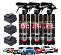 X9 Nano Synthetic Spray Sealant, Quick Effect Coating Agent for Car, Long-Lasting Car Coating Spray for Shine & Protection (3PCS)