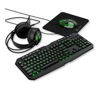 X9 Performance 4 en 1 RGB Gaming Keyboard and Mouse Pad - Kit combinado de teclado y teclado para juegos compatible con Xbox One, PS5, PS4