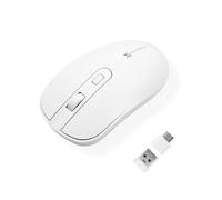 X9 Performance Dual USB A | USB C Mouse inalámbrico - para Mac y Windows - Diseño Simple de 3 Botones y Rueda de Desplazamiento con botón dpi, Ideal para Uso en múltiples Dispositivos, Mouse