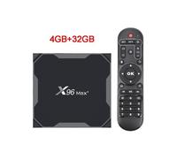 X96 Max Plus Smart TV BOX Android 9.0 Amlogic S905X3 Quad Core DDR4 4GB 32GB 2.4G/5GHz Wifi BT 1000M 4K Google Player X96Max