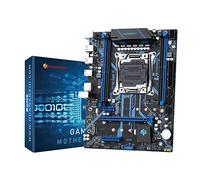 X99-QD4 - Placa base ATX de alto rendimiento, Intel LGA2011-3 Ready, (DDR4 Max 128GB, PCIe 3.0, M.2, USB 2.0) placa base para PC (X99-QD4) optimizada para juegos y uso profesional