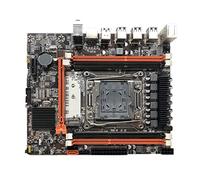 X99H - Canales para placa base de computadora DDR3, ranura de memoria USB 3.0 SATA3.0 para CPU M.2, placa base de escritorio para LGA2011-V3