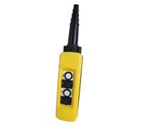 XAC-A29132/4/6/8 bits interruptor de control de botón de elevación de polipasto eléctrico de velocidad única/doble control de accionamiento de grúa mango impermeable(4-bit,Double Speed 1pcs)