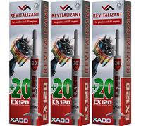 XADO EX120 Set de protección contra el Desgaste del Motor con aditivo Revitalizant (Gasolina y GLP, 3 Unidades)