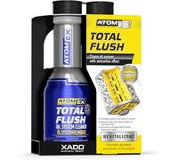 XADO Sistema de Enjuague Total Flush - Limpiador de Motor para Motores de Gasolina, Diésel, GLP - Enjuague de Motor con Revitalizante, Elimina la Suciedad, Descoca los Anillos de Pistones, Reduce el