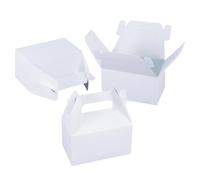 XAGLVV 24 cajas de regalo de fiesta de color sólido, 6.2 x 3.5 x 3.5 pulgadas, cajas de papel para regalos de fiesta, caja de fiesta pequeña, cajas de dulces de golosinas, cajas de recuerdos de
