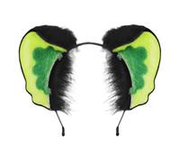 XAGMODSHN 1. Diadema de orejas ajustables de felpa con cola mullida, accesorios de disfraz de Halloween para adultos, niños, gatos, orejas de gato