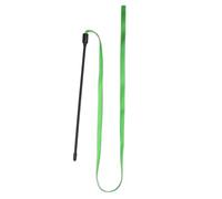 XAGMODSHN 10 piezas de juguetes interactivos para gatos, varita de juguete de doble cara, tiras de color para gatos perseguidos, juguete perseguido