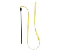 XAGMODSHN 10 piezas de juguetes interactivos para gatos, varita de juguete de doble cara, tiras de color para gatos perseguidos, juguete perseguido