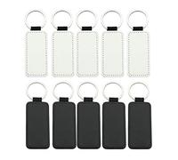 XAGMODSHN 10x Llaveros de cuadrados redondos con forma de corazón a, llavero de transferencia de calor por sublimación en, para llavero, adorno para Frie, llaveros para pulsera de mujer