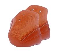 XAGMODSHN 2 protectores de dedos ajustables para patines con 4 agujeros de cuero para patinaje al aire libre, protectores de rodillos, d, Talla única