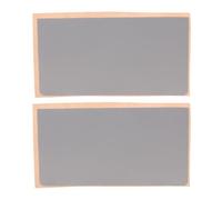 XAGMODSHN 2 protectores de pantalla táctil de alta calidad, con parte trasera adhesiva plateada para recuperar las superficies de tu ordenador portátil