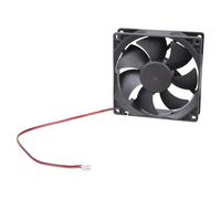 XAGMODSHN 9225 Ventilador de refrigeración para computadora de 92 mm, diseño de bajo ruido, solución de alto flujo de aire ABS 5/12/24 V para impresoras y estantes de servidores, ventilador silencioso