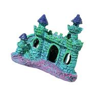 XAGMODSHN Acuarios artesanales, castillos artificiales, decoración de faros, peceras, suministros de paisaje, exhibición estética, castillos subacuáticos, decoración