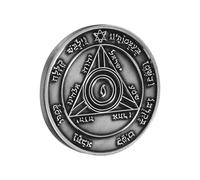 XAGMODSHN Altares rituales Monedas Amuletos Protectores Joyas Aleaciones Meditaciones Moneda para Protecciones espirituales y decoración del hogar Altares rituales Amuletos Protectores Joyas