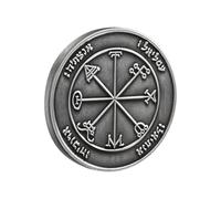 XAGMODSHN Altares rituales Monedas Amuletos Protectores Joyas Aleaciones Meditaciones Moneda para Protecciones espirituales y decoración del hogar Altares rituales Amuletos Protectores Joyas
