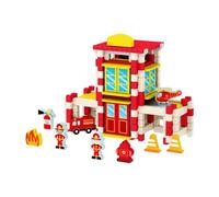 XAGMODSHN Bloques De Construcción Educativos Juguete Apilable De Madera para Niños Ideal para Desarrollar Conceptos Arquitectónicos Y Trabajo En Equipo Juego Creativo