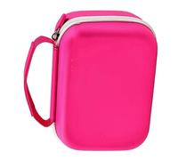 XAGMODSHN Bolsa de almacenamiento portátil para cables de datos, multifuncional, funda protectora ligera para cámara de viaje Seckton Deker, bolsa de viaje para accesorios, Red