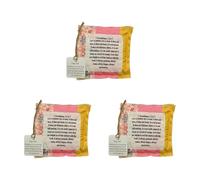 XAGMODSHN Bolsa de bendición con motivos de cruces diseñada para servicios religiosos, reuniones de oración y estímulo diario Pequeña bolsa de tela decorativa para eventos espirituales que encarnan