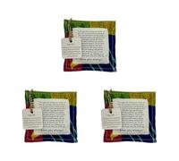 XAGMODSHN Bolsa de bendición con motivos de cruces diseñada para servicios religiosos, reuniones de oración y estímulo diario Pequeña bolsa de tela decorativa para eventos espirituales que encarnan